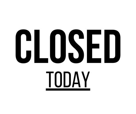 Closed .